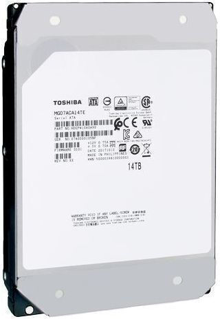 Toshiba Enterprise Helium MAMR 20TB HDD Hard Drive 3.5" SATA III 7200rpm with 512MB Cache for NAS MG10ACA20TE view 7