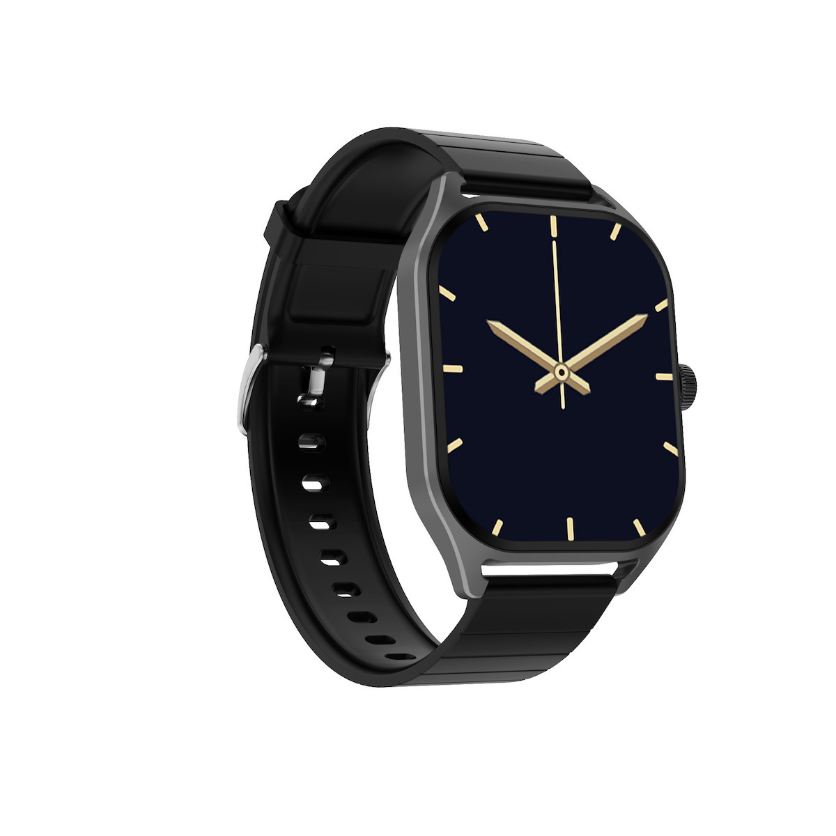 TrendFit Ultra Aluminium Smartwatch with Heart Rate Monitor (Black) view 3