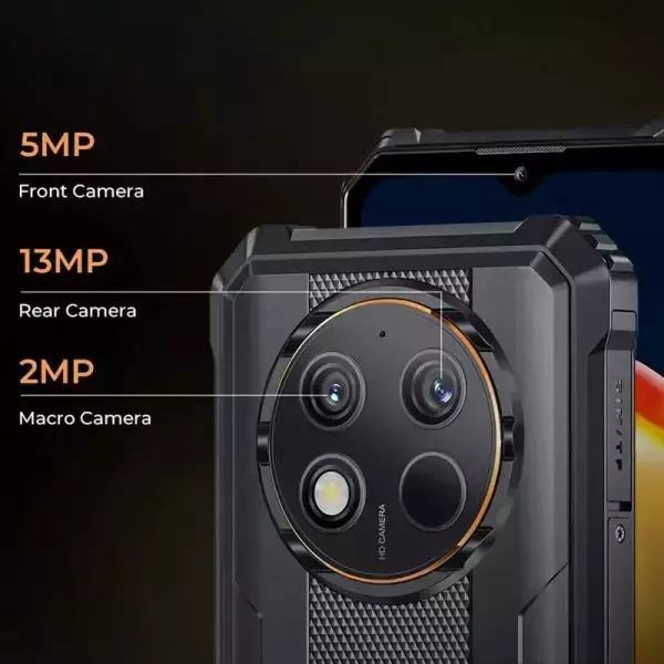 Oukitel W28 E Dual SIM (4GB/64GB) Resistant Smartphone Orange view 8
