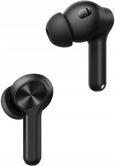 Realme T200 Lite In-ear Bluetooth Handsfree Earphones with Charging Case Black view 4
