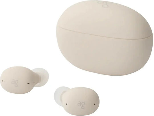Final Audio In-ear Bluetooth Handsfree Headphones with Sweat Resistance and Charging Case Beige