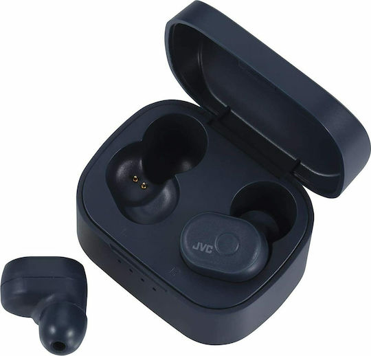 JVC HA-A10T In-ear Bluetooth Handsfree Earphones with Sweat Resistance and Charging Case Blue