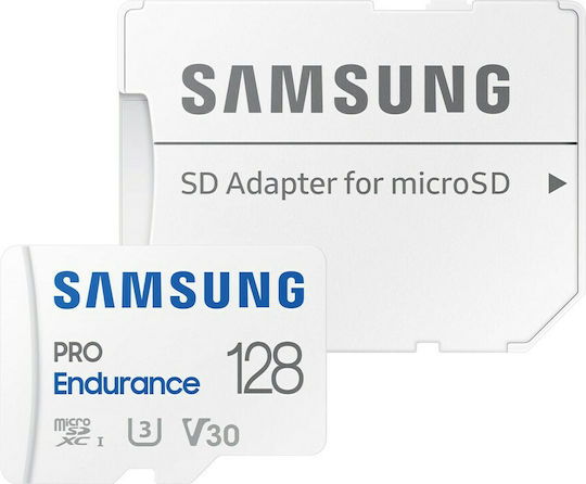 Samsung Pro Endurance (2022) microSDXC 128GB U3 V30 UHS-I 100MB/s with Adapter