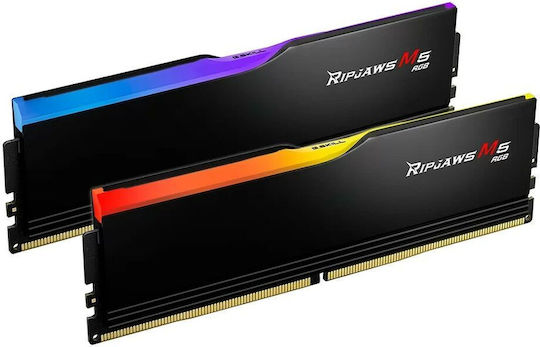 Ripjaws M5 RGB DDR5 96GB RAM with 2x48GB Modules and Speed 5200 for Desktop view 1