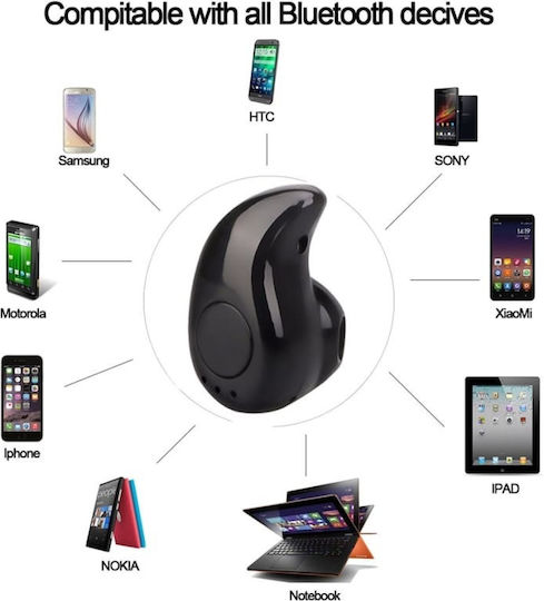 S530 Earbud Bluetooth Handsfree Earphone Blue view 3