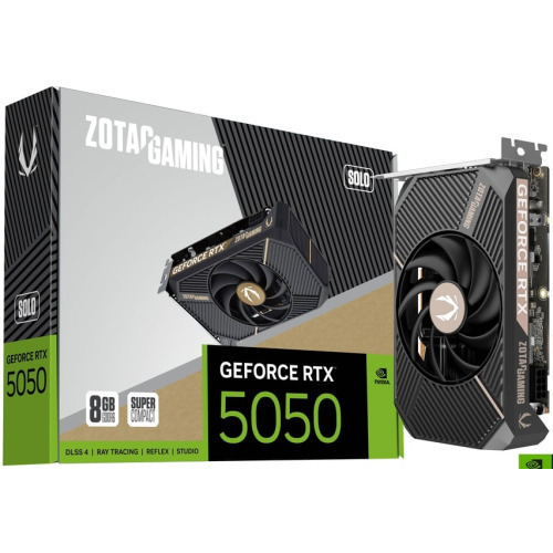 Zotac GeForce RTX 5050 8GB GDDR6 Solo Graphics Card ZT-B50500G-10L view 1