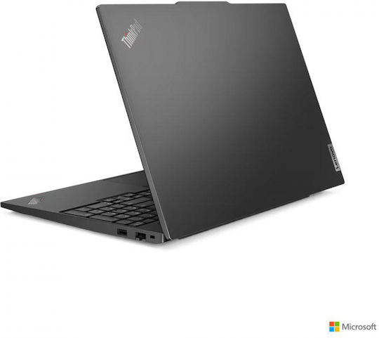 Lenovo ThinkPad E16 Gen 2 (Intel) 16" IPS FHD+ (Ultra 5-125U/16GB/512GB SSD/W11 Pro) Black (ES Keyboard) vue 4