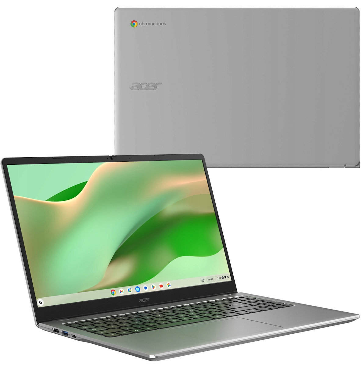 Acer Chromebook 315 CB315-6H-TCO 15.6" IPS FHD (N-Series-N150/8GB/128GB SSD/Chrome OS) (US Keyboard) view 4