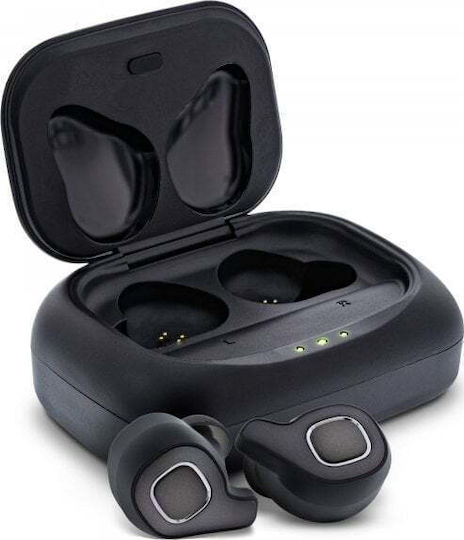 InLine Pure Air In-ear Bluetooth Handsfree Earphones with Sweat Resistance and Charging Case Black