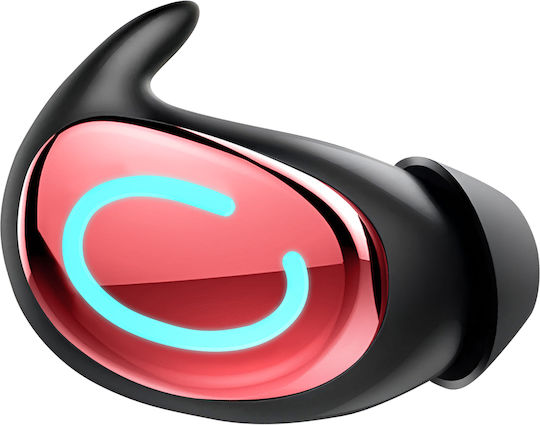 Avizar In-ear Bluetooth Handsfree Earphones Red view 1