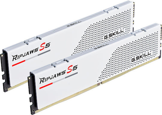 G.Skill Ripjaws S5 DDR5 32GB RAM with 2x16GB Modules and Speed 5600 for Desktop F5-5600J3636C16GX2-RS5W