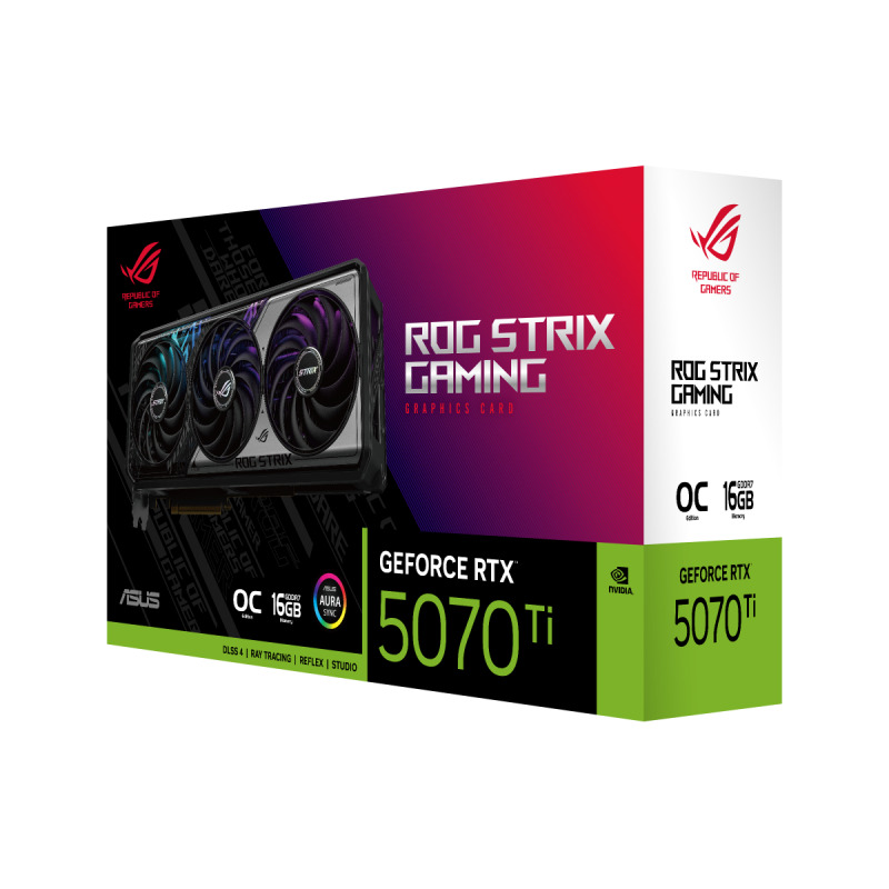 Asus GeForce RTX 5070 Ti 16GB GDDR7 ROG Strix OC Edition Graphics Card 90YV0M90-M0NA00 view 9