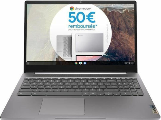 Lenovo IdeaPad 3 Chrome 15IJL6 15.6" FHD 144Hz (Celeron Dual Core-N4500/4GB/64GB Flash Storage/Chrome OS) (FR Keyboard)