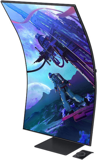 Samsung Odyssey Ark G97NC VA HDR Curved Gaming Monitor 55" 4K 3840x2160 165Hz with Response Time 1ms GTG view 3