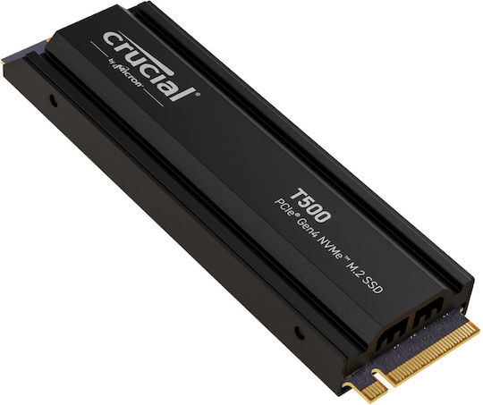 Crucial T500 SSD 2TB M.2 Type with PCI Express 4.0 Connection and Heatsink PS5 Compatible CT2000T500SSD5 vista 2