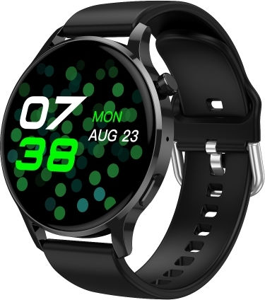 Watch3 Pro 1.3 Inch Amoled Screen Wireless Charging Smart Watch Supports Bt Call Nfc Black view 1