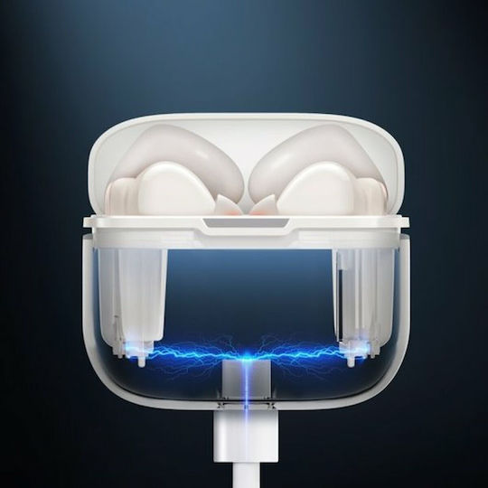 Mibro AC1 In-ear Bluetooth Handsfree Earphones with Charging Case White view 3