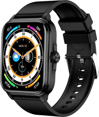 T90 1.91 Inch Ips Screen Ip67 Waterproof Smart Watch Support Bluetooth Call Non-invasive Blood Sugar Black
