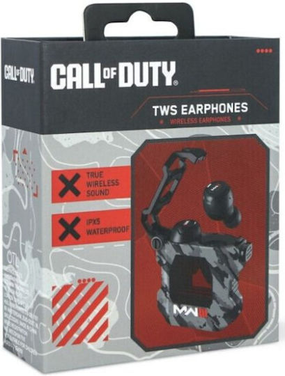 OTL 4G MW3 In-ear Bluetooth Handsfree Earphones with Charging Case Black Camo view 3