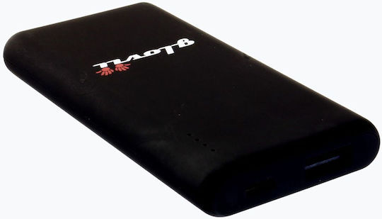 Glovii P2500G Power Bank 2500mAh with USB-A Port Black view 4