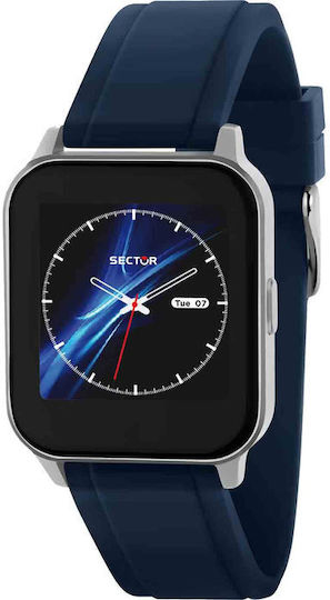 Sector S05 Aluminium Smartwatch with Heart Rate Monitor (Blue)