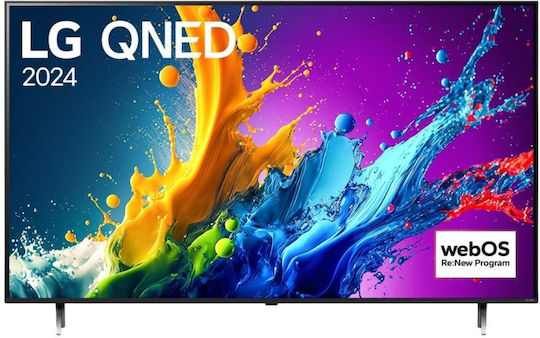 LG Smart Television 55" 4K UHD QNED 55QNED80T6A HDR (2024) view 1