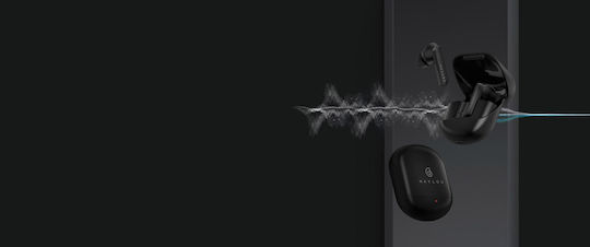 Haylou X1 Pro In-ear Bluetooth Handsfree Earphones with Charging Case Black view 2