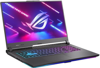 Asus ROG Strix G17 (2023) G713PU-HX045W 17.3" FHD 144Hz (Ryzen 9-7845HX/16GB/1TB SSD/GeForce RTX 4050/W11 Home) Eclipse Gray (GR Keyboard) view 2