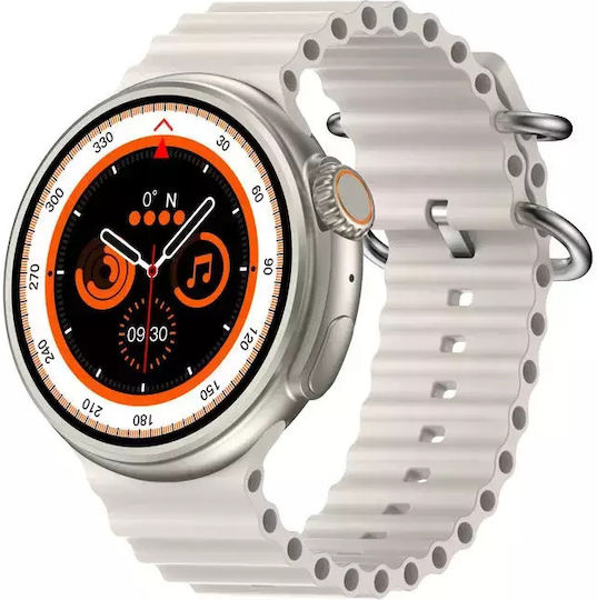 Z78 Ultra 49mm Smartwatch with Heart Rate Monitor (Gray) view 3