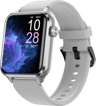 X7 1.83 Inch Color Screen Smart Watch Support Heart Rate Monitoring Blood Pressure Monitoring Silver view 1