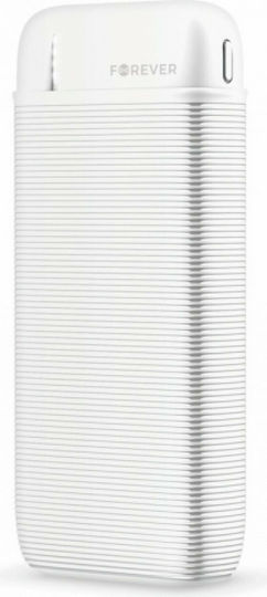 Forever TB-100M Power Bank 10000mAh White view 1