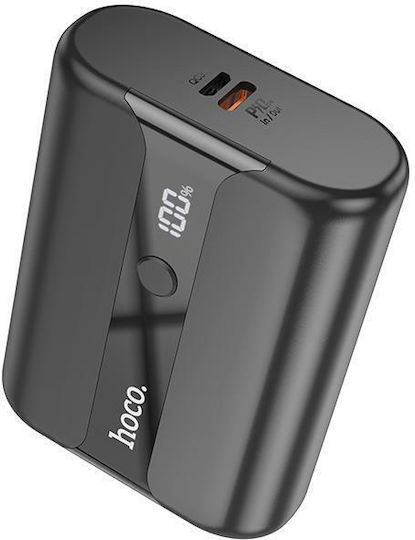 Hoco Q3 Pro Power Bank 10000mAh with USB-C Port Black view 1