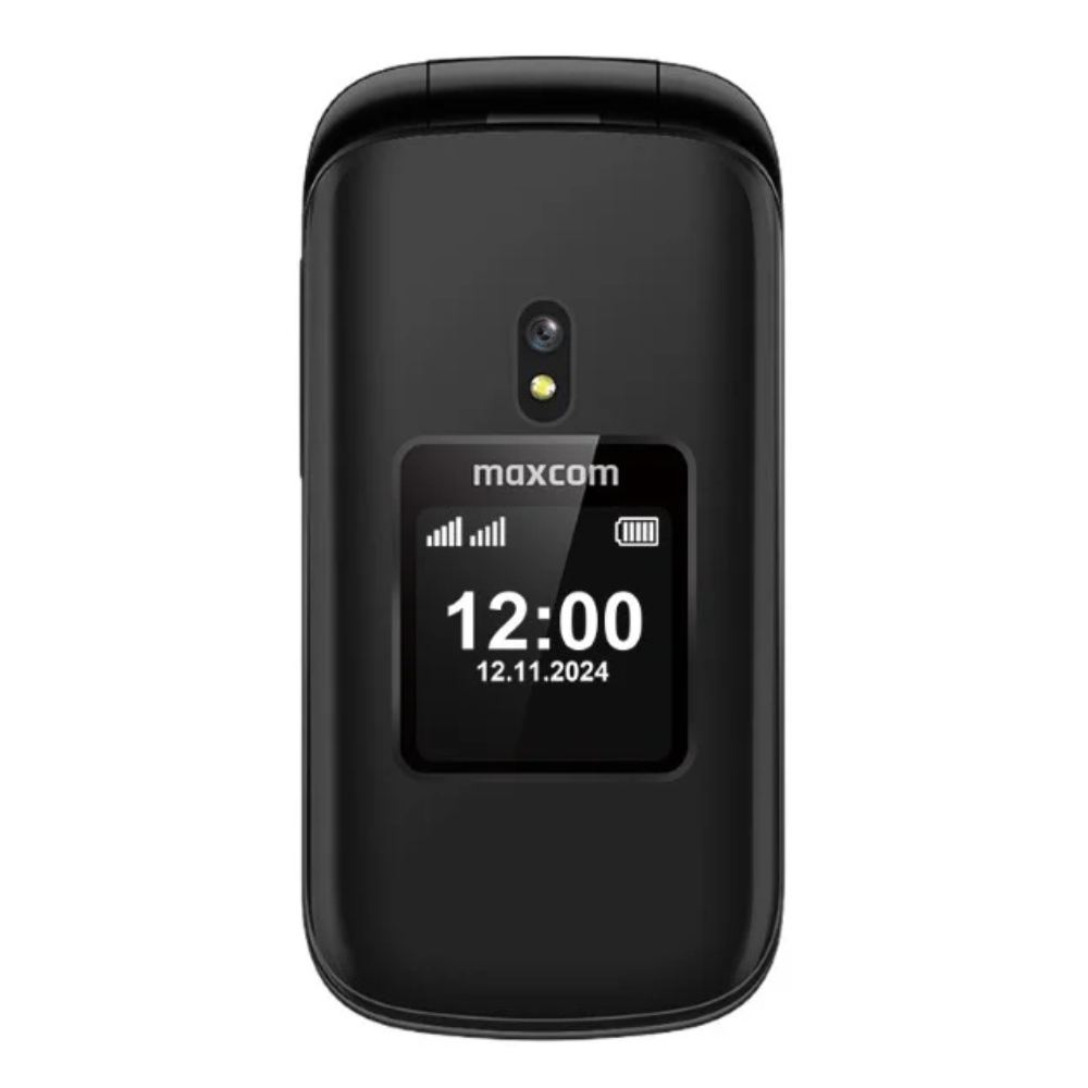 MaxCom MM834 4G Dual SIM Mobile with Buttons Black view 3