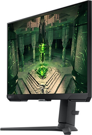 Samsung Odyssey G4 IPS Gaming Monitor 25" FHD 1920x1080 240Hz with Response Time 1ms GTG view 2