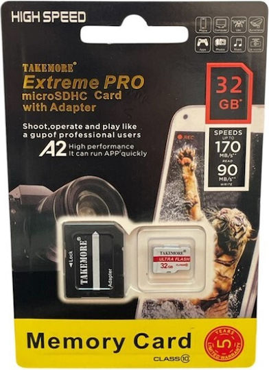 Takemore microSDHC Class 10 view 1