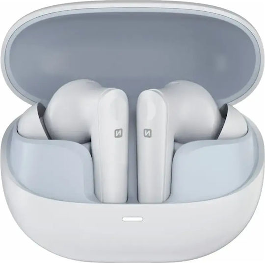 Swissten ANC Focus In-ear Bluetooth Handsfree Earphones with Charging Case White view 2