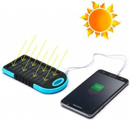 103305 Solar Power Bank 10000mAh view 1