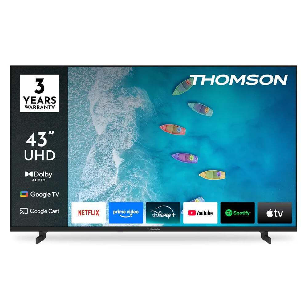 Thomson Smart TV 43" 4K UHD LED UG4S15 HDR (2025) 43UG4S15 view 1