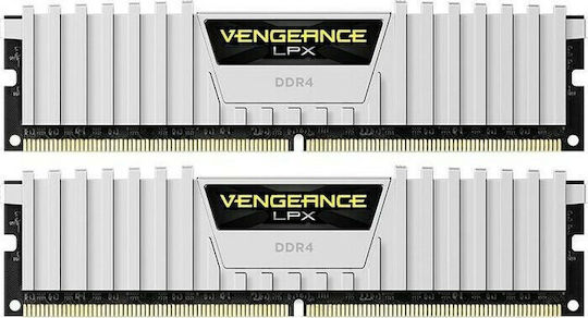 Corsair Vengeance LPX White 16GB DDR4 RAM with 2 Modules (2x8GB) and 3000 Speed for Desktop (CMK16GX4M2D3000C16W) view 3