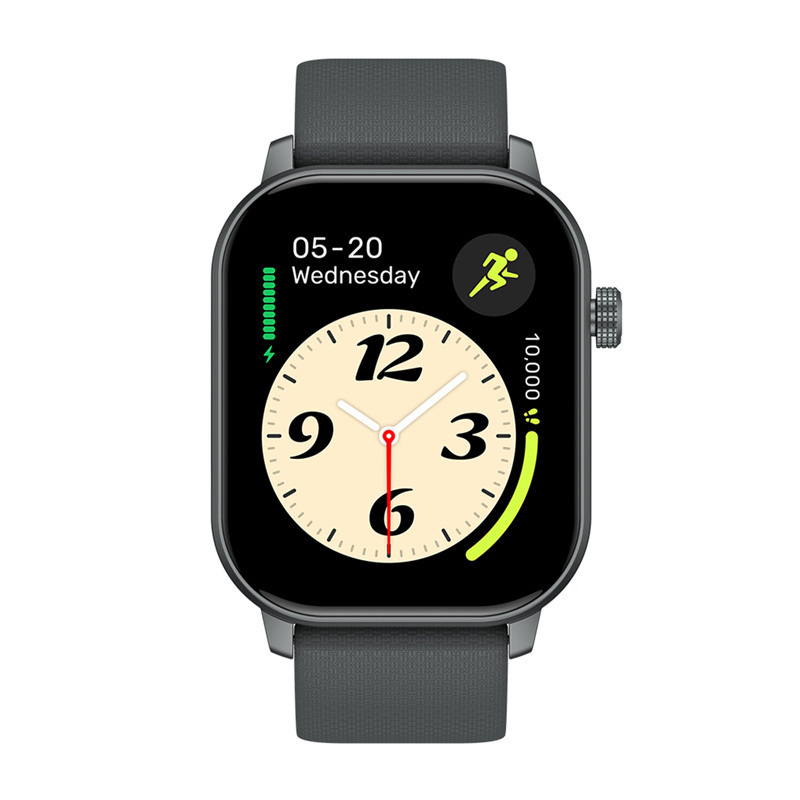 Zeblaze GTS 3 GPS 49mm Smartwatch with Heart Rate Monitor (Space Gray) view 3