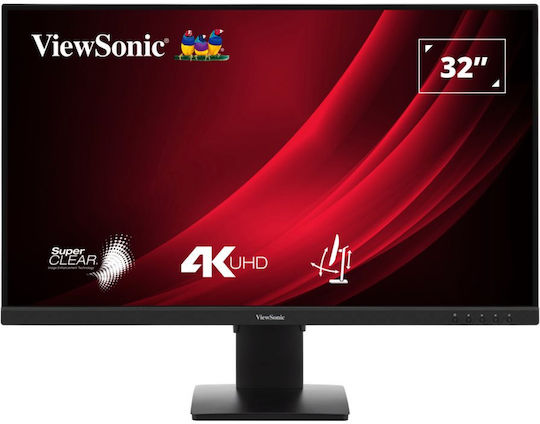 Viewsonic VG3208-4K VA HDR Monitor 32" 4K 3840x2160 with Response Time 4ms GTG