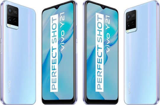 Vivo Y21 Dual SIM (4GB/64GB) Pearl White view 5