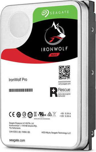 Seagate Ironwolf Pro 4TB HDD Hard Drive 3.5" SATA III 7200rpm with 256MB Cache for NAS ST4000NT001 view 2