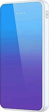 Xipin M8 Power Bank 10000mAh with 2 USB-A Ports Blue-Purple view 2