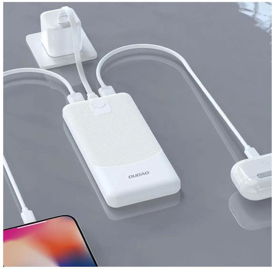 Dudao K10Pro Power Bank 20000mAh 10W with 2 USB-A Ports Black vue 5