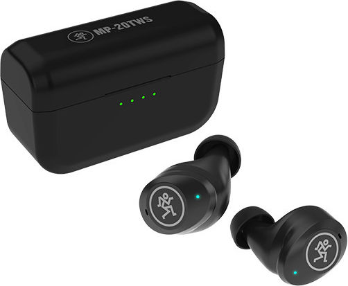 Mackie MP-20TWS In-ear Bluetooth Handsfree Earphones with Sweat Resistance and Charging Case Black view 2