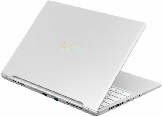 Gigabyte AERO 14 BMF-H2ESBB3SH 14" OLED UHD Touchscreen (i7-13620H/16GB/1TB SSD/GeForce RTX 4050/W11 Home) (ES Keyboard) vue 5