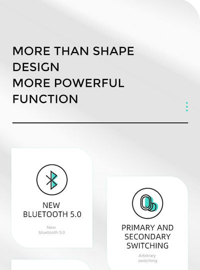 Joyroom JR-T08 In-ear Bluetooth Handsfree Earphones with Sweat Resistance and Charging Case Black view 7