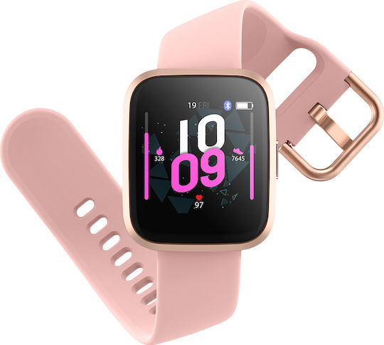 Forever Forevive 2 SW-310 Smartwatch with Heart Rate Monitor (Rose Gold) vue 6