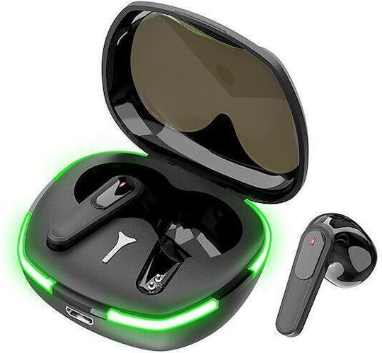 KLGO HK-80BL Earbud Bluetooth Handsfree Earphones with Sweat Resistance and Charging Case Black